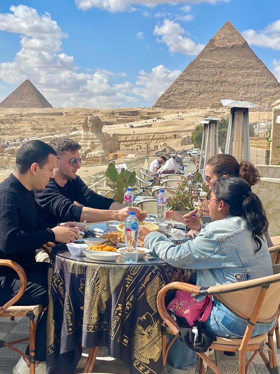 Queen Cleopatra Pyramids View Kafret el-Gabal Exteriér fotografie