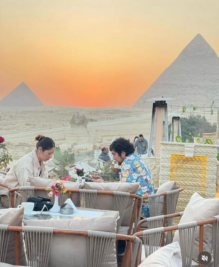 Queen Cleopatra Pyramids View Kafret el-Gabal Exteriér fotografie